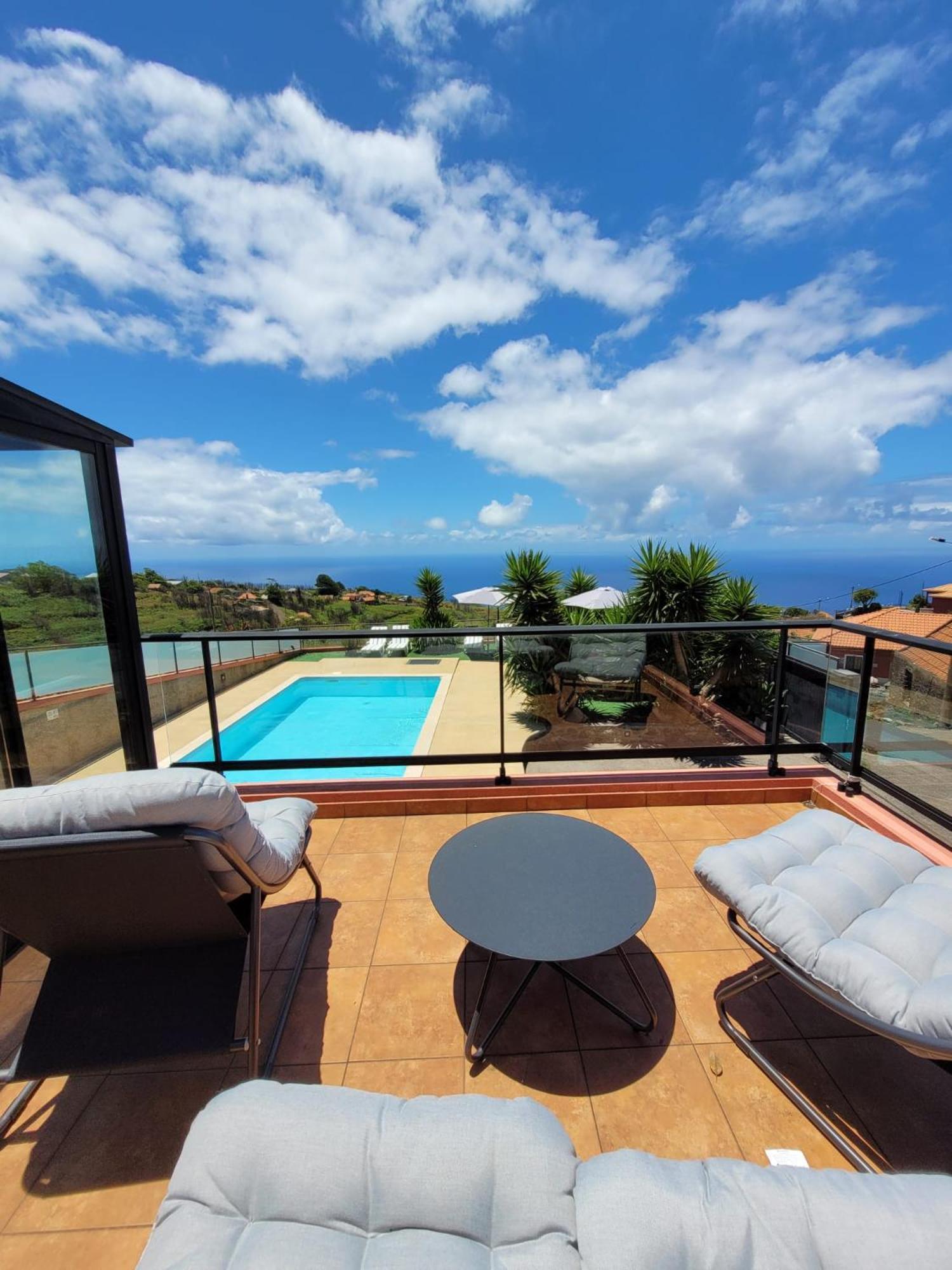 Sunset Paradise Villa With Heated Pool Calheta  Eksteriør bilde