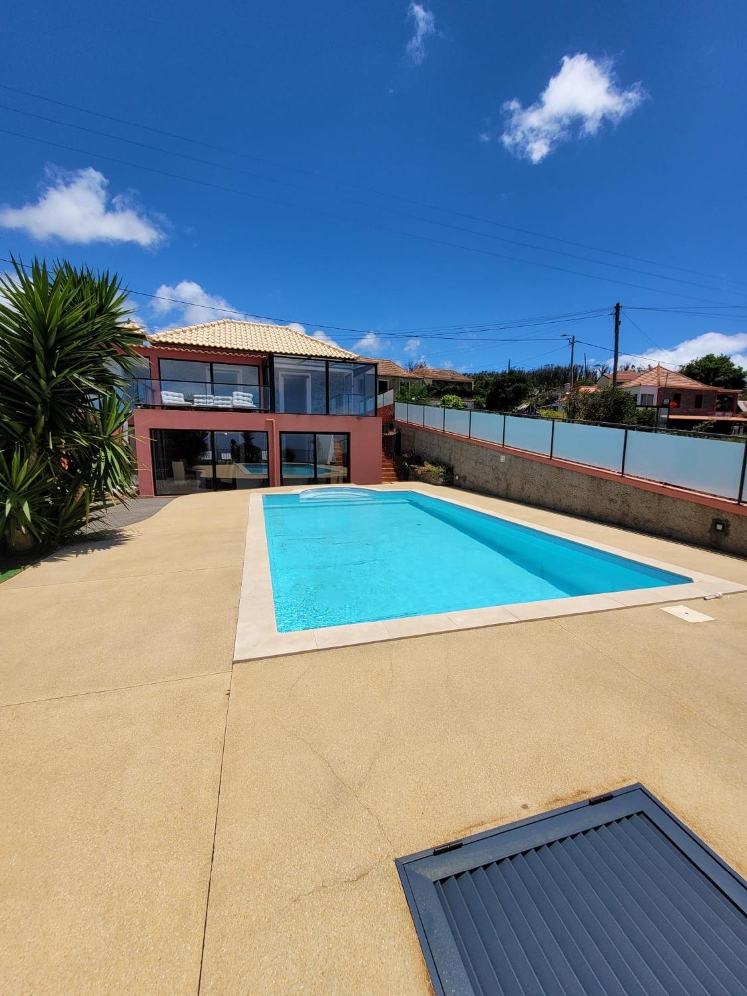 Sunset Paradise Villa With Heated Pool Calheta  Eksteriør bilde