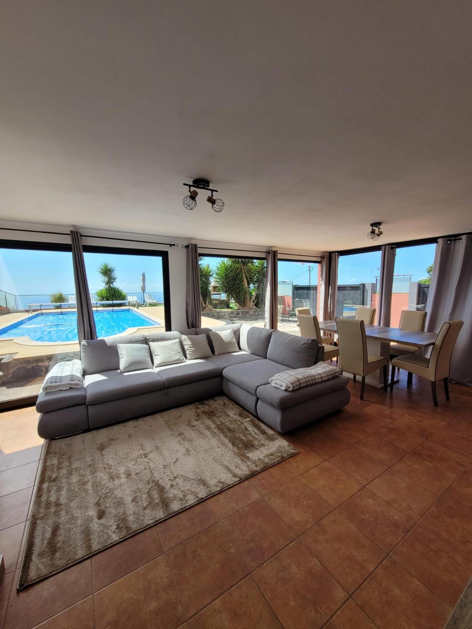 Sunset Paradise Villa With Heated Pool Calheta  Eksteriør bilde