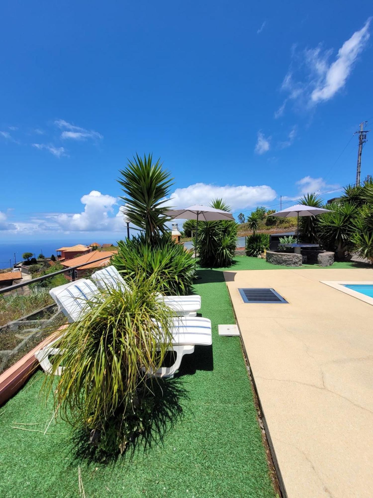 Sunset Paradise Villa With Heated Pool Calheta  Eksteriør bilde