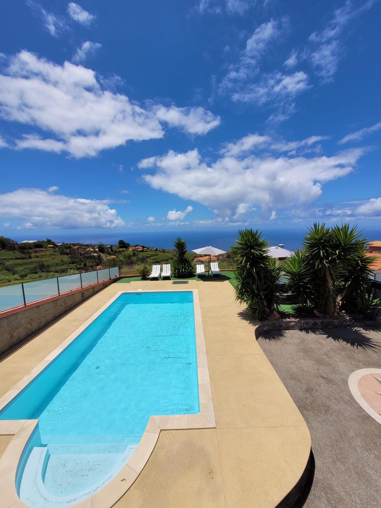 Sunset Paradise Villa With Heated Pool Calheta  Eksteriør bilde